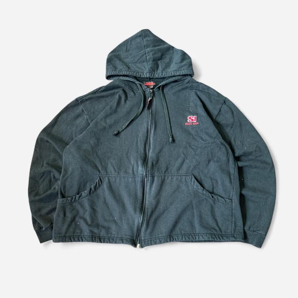 Sports Illustrated vintage 90s boxy cropped hoodie